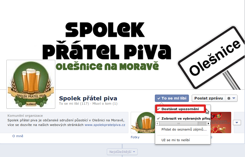 Návod na facebook